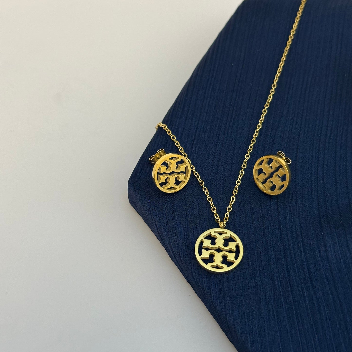 T0RY 2 Pcs Jewelry Set - Stainless Steel