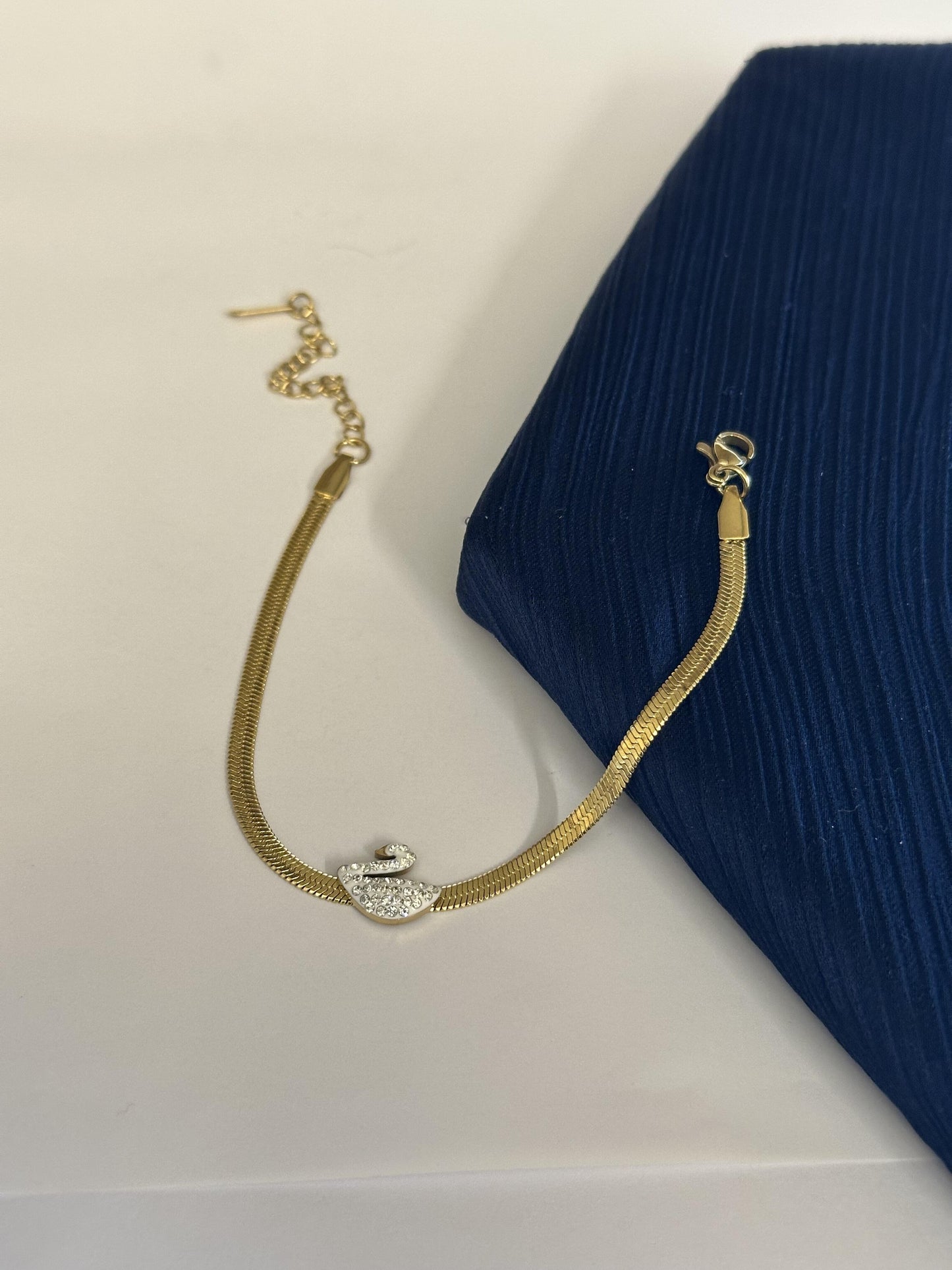 Swan Snake Premium Bracelet - Stainless Steel - Mairaj's Hub