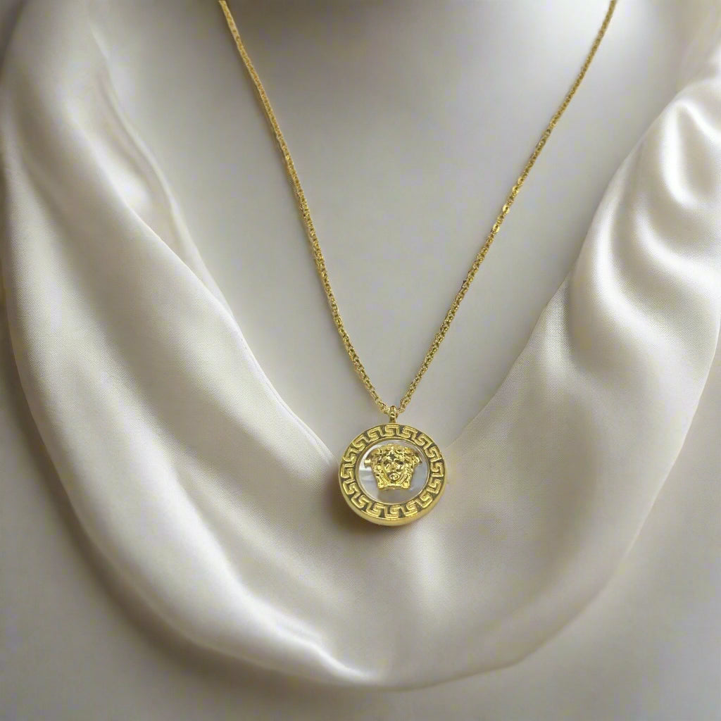 Vrsc Necklace - Stainless Steel - Mairaj's Hub