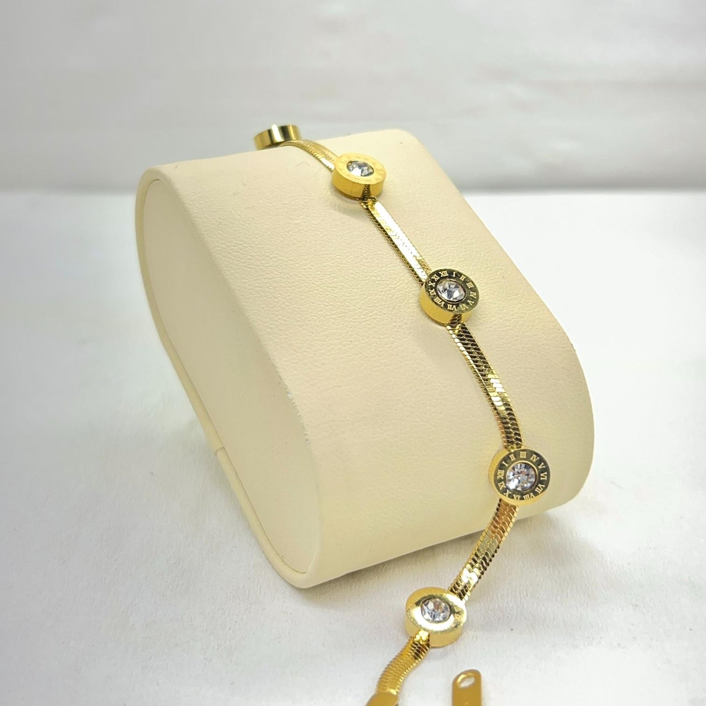 CRTR Stone Snake Bracelet - Stainless Steel - Mairaj's Hub