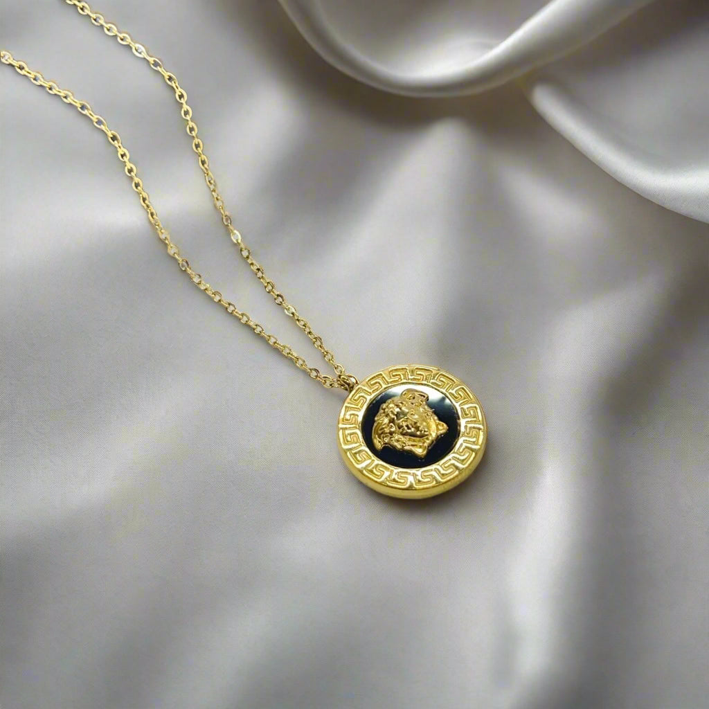 Vrsc Necklace - Stainless Steel - Mairaj's Hub