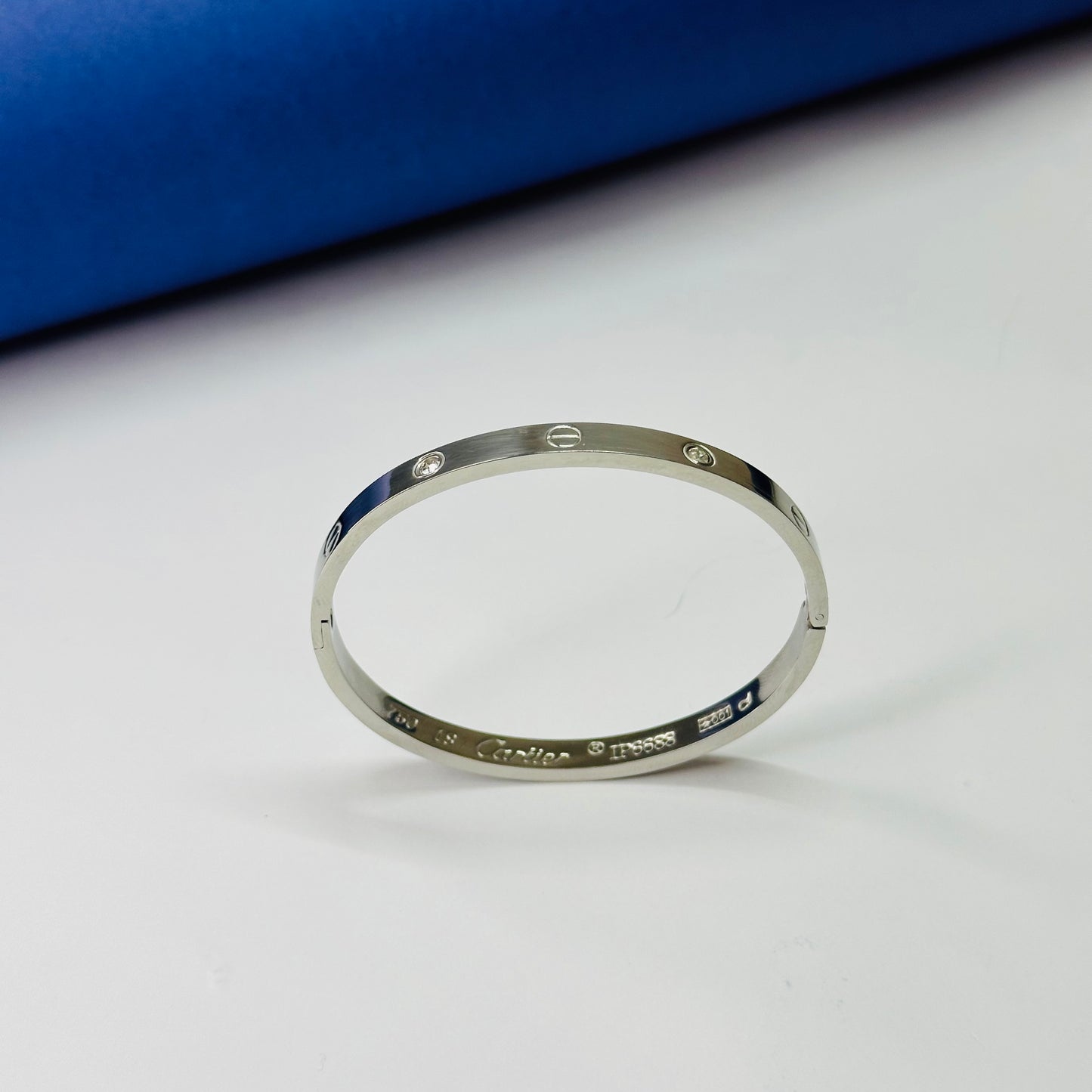 CRTR Premium Bangle Silver - Stainless Steel