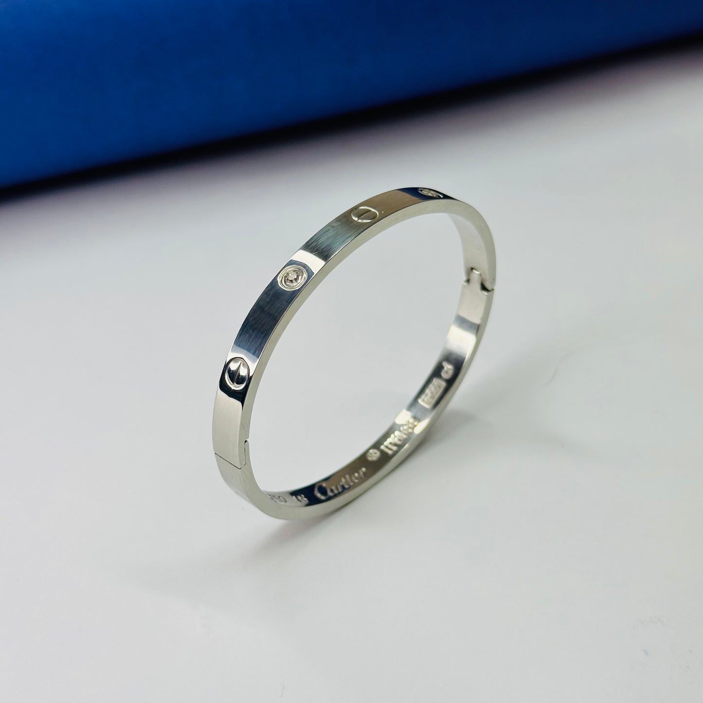 CRTR Premium Bangle Silver - Stainless Steel