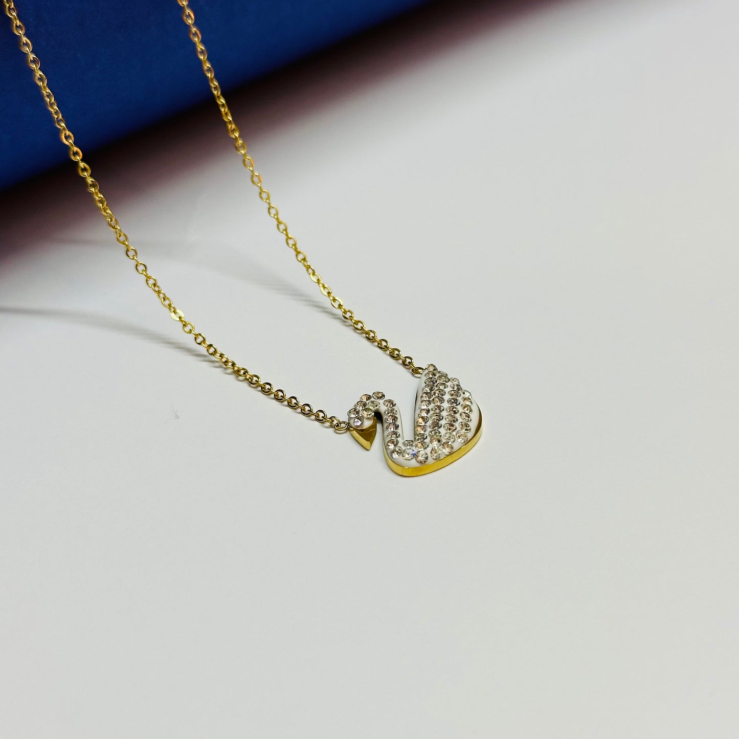 Swan Premium Necklace - Stainless Steel