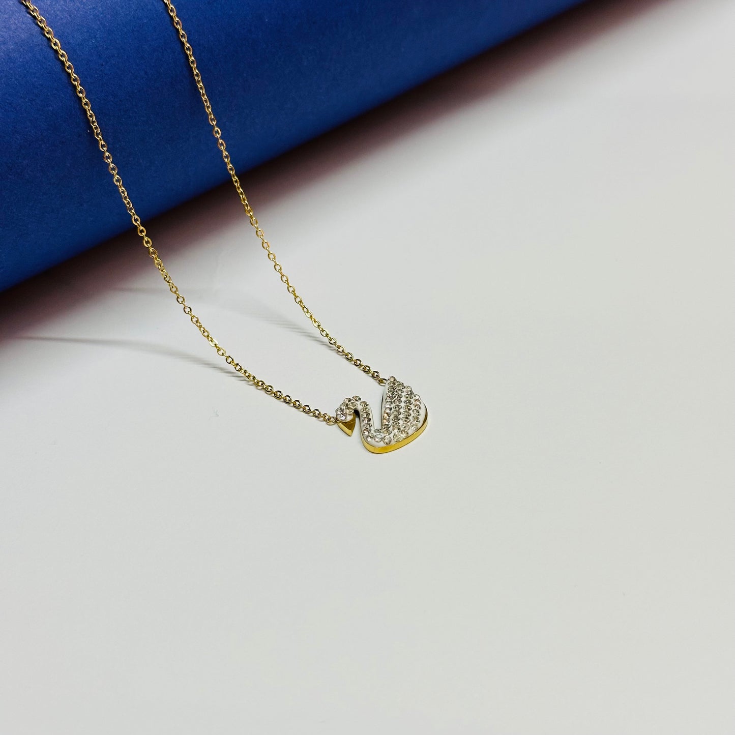 Swan Premium Necklace - Stainless Steel