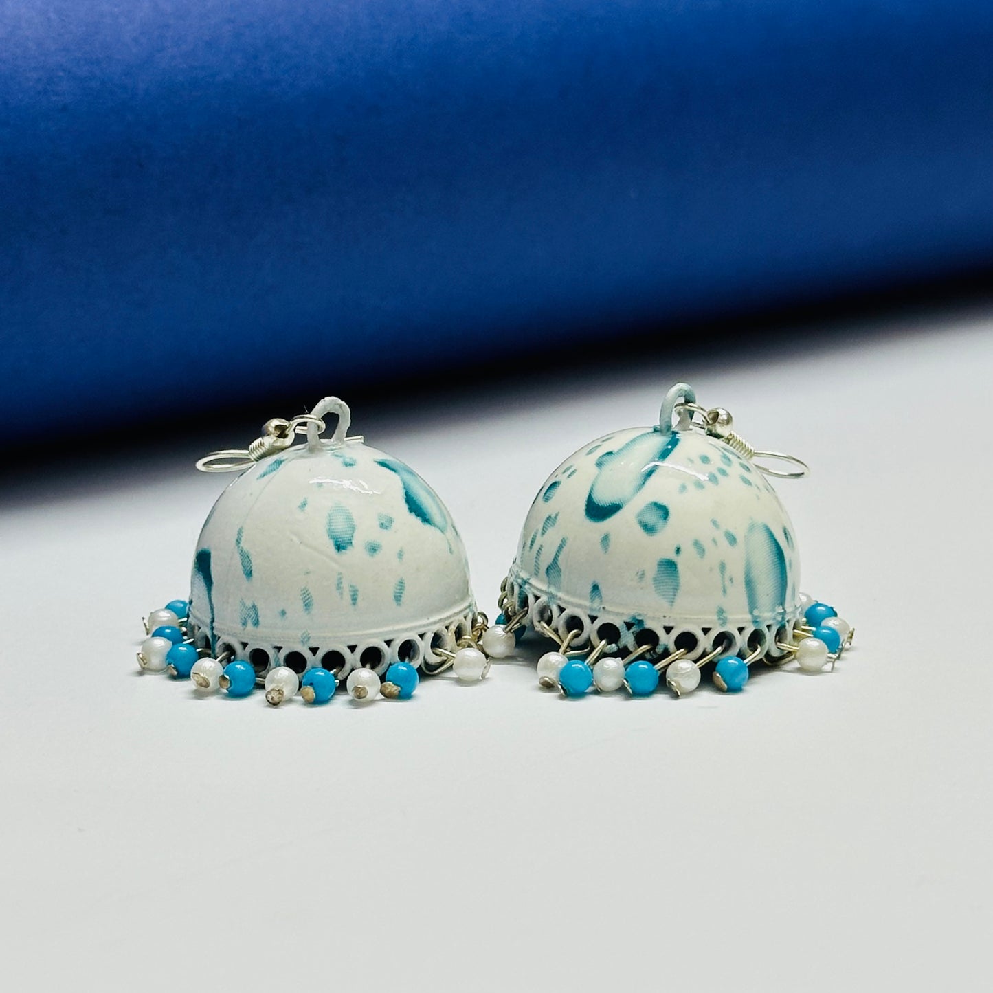 Tribal Color Meenakari Jhumka
