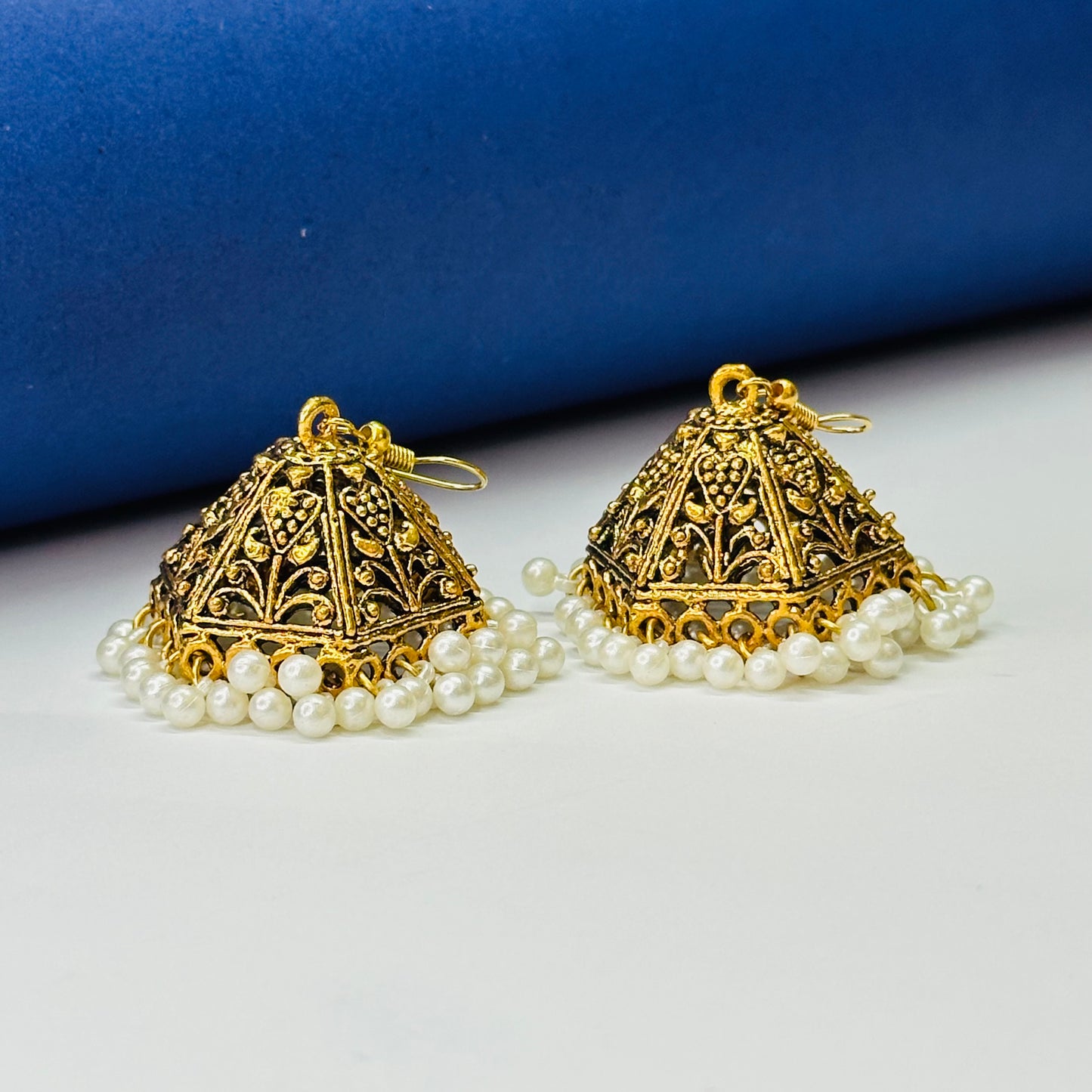 Multi Color Luminous Tomb Design Jhumka