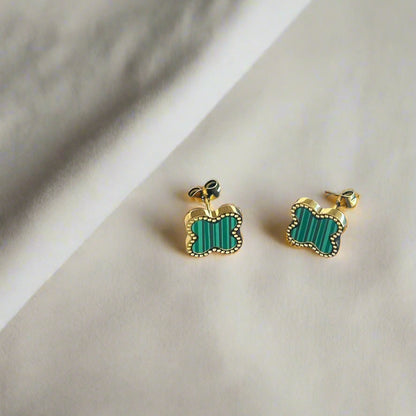 Clover Earrings - Stainless Steel - Mairaj's Hub