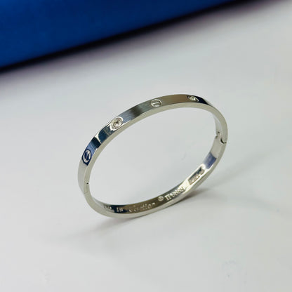 CRTR Premium Bangle Silver - Stainless Steel