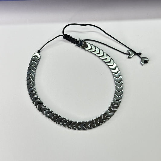 Black Hematite Arrows Bracelet