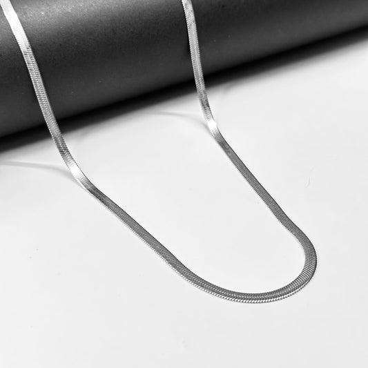 Snake Chain Silver - Stainless Steel