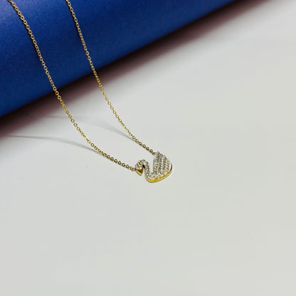 Swan Premium Necklace - Stainless Steel