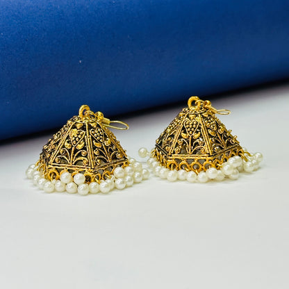 Multi Color Luminous Tomb Design Jhumka